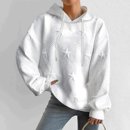 Rayna | Women's Oversized Hoodie | Star Design