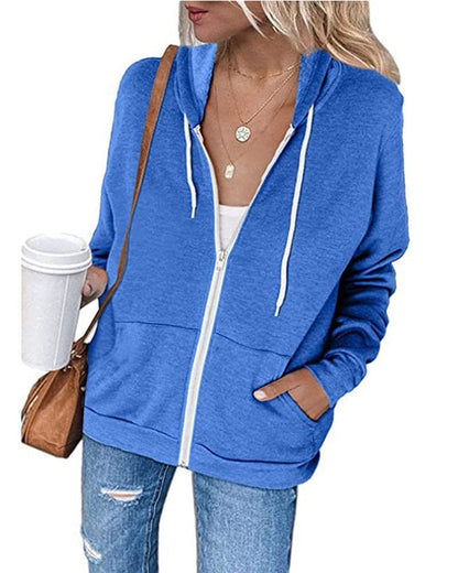 Annaline - Casual Zip Hoodie