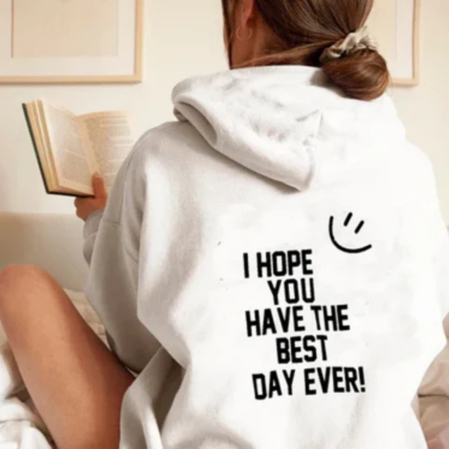 Gwen | Women’s Oversized Hoodie | Positive Quote