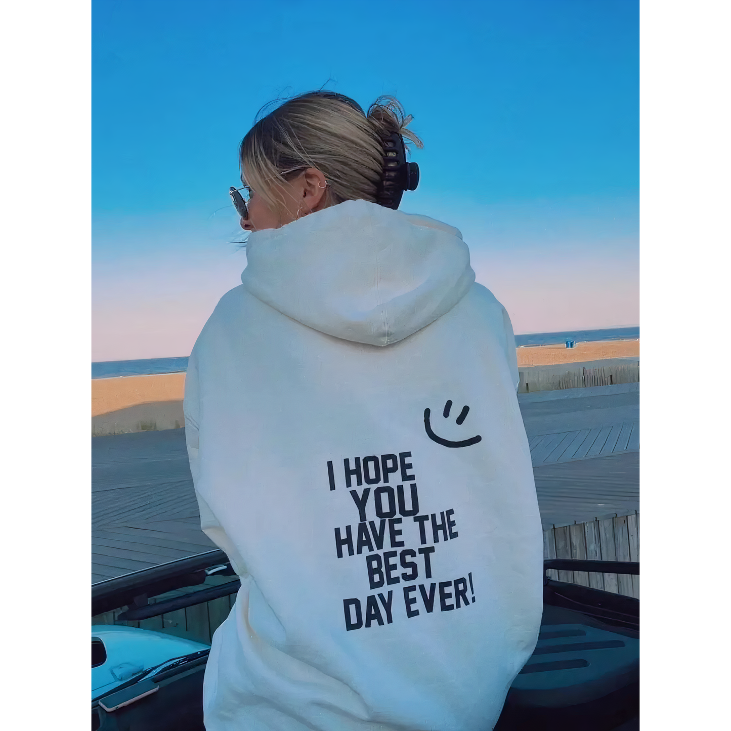 Gwen | Women’s Oversized Hoodie | Positive Quote