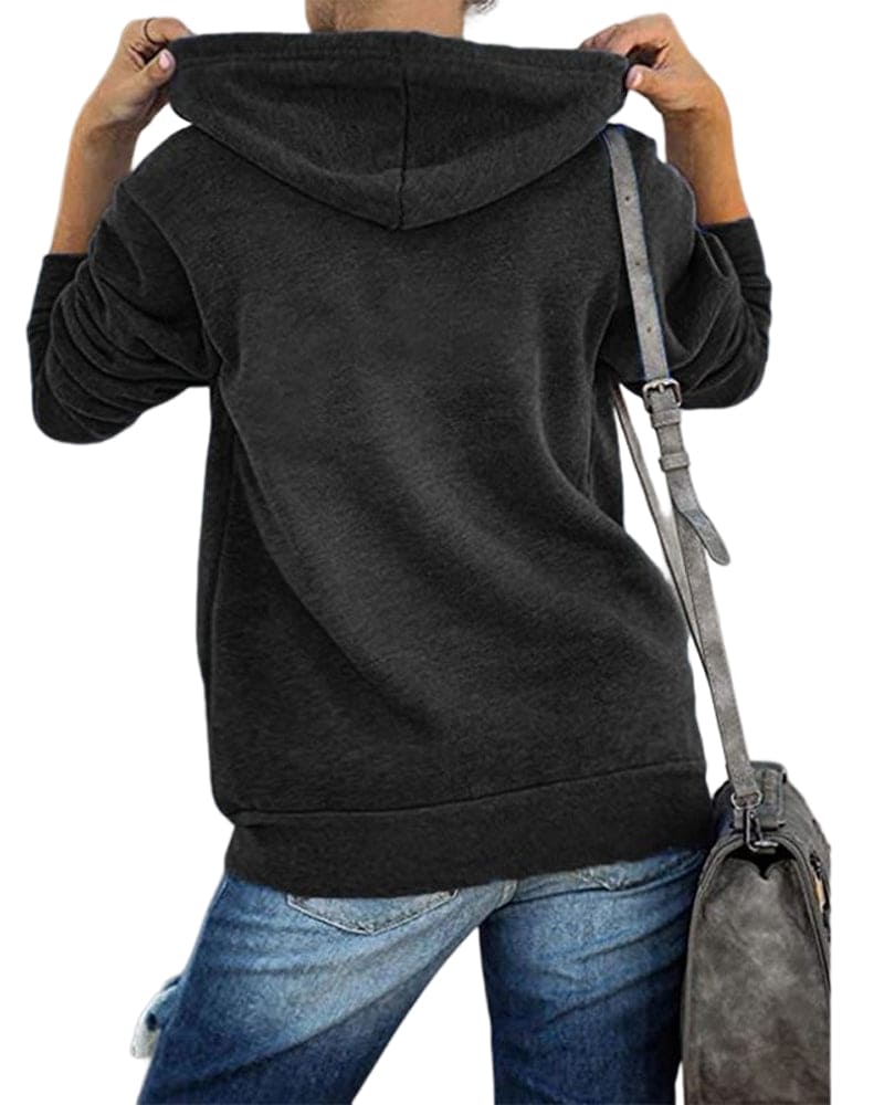 Annaline - Casual Zip Hoodie